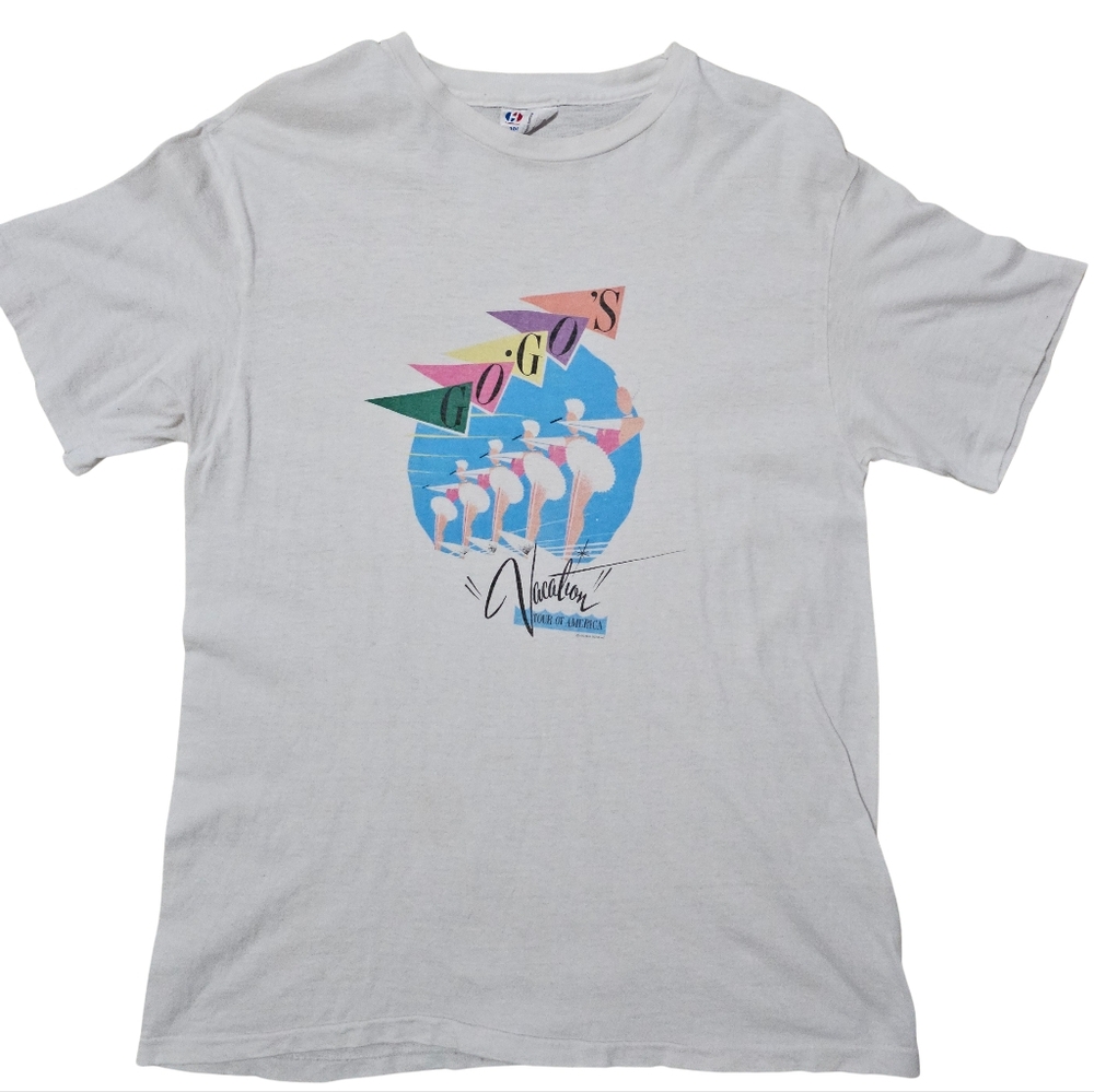 1982 Go-Gos Vaction Tour Vintage Concert Shirt
